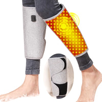 Red Light Therapy Calf Massager with Heat and Vibration