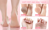 2-in-1 Electric Foot Callus Remover and Nail Polisher