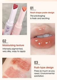 Moisturizing Heart-Shaped Jelly Tint Lipstick
