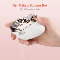 Automatic Electric Nail Clipper and Trimmer for All Ages