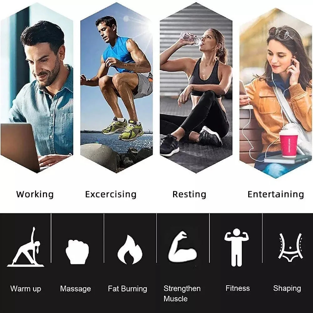 Wireless EMS Muscle Stimulator for Abdominal Toning - 5