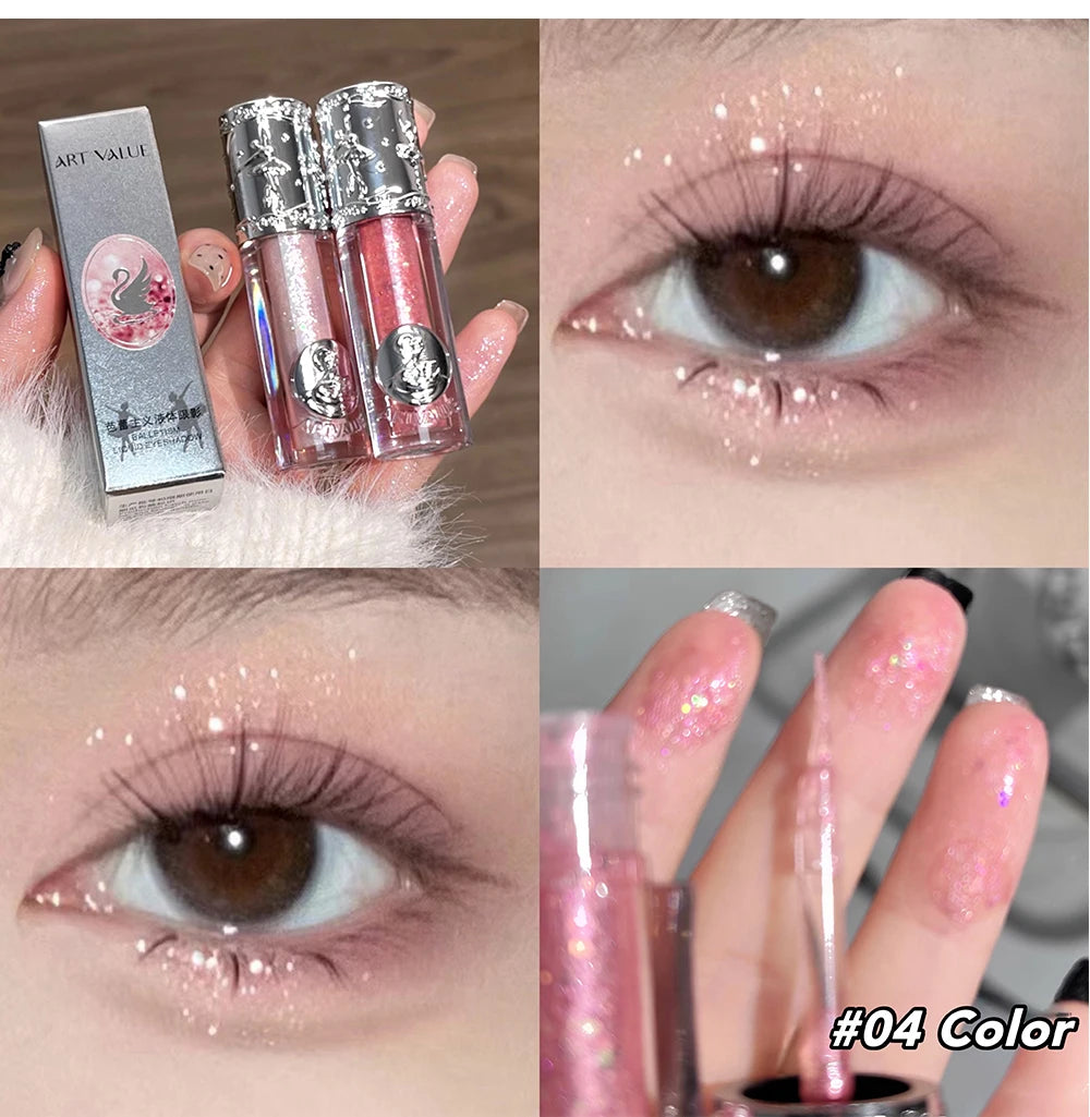 Sparkling Liquid Glitter Eyeshadow for Radiant Eye Makeup - 21