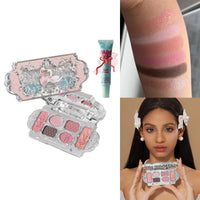 8-Color Chocolate Themed Eyeshadow Palette