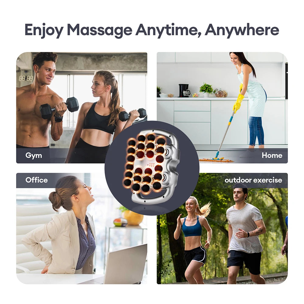 Multi-Head Deep Tissue Muscle Massage Gun - 23