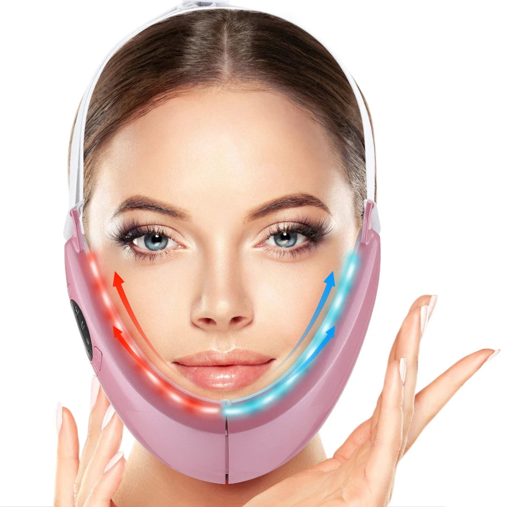 LED Photon Therapy V-Line Face Lifting Massager - 19