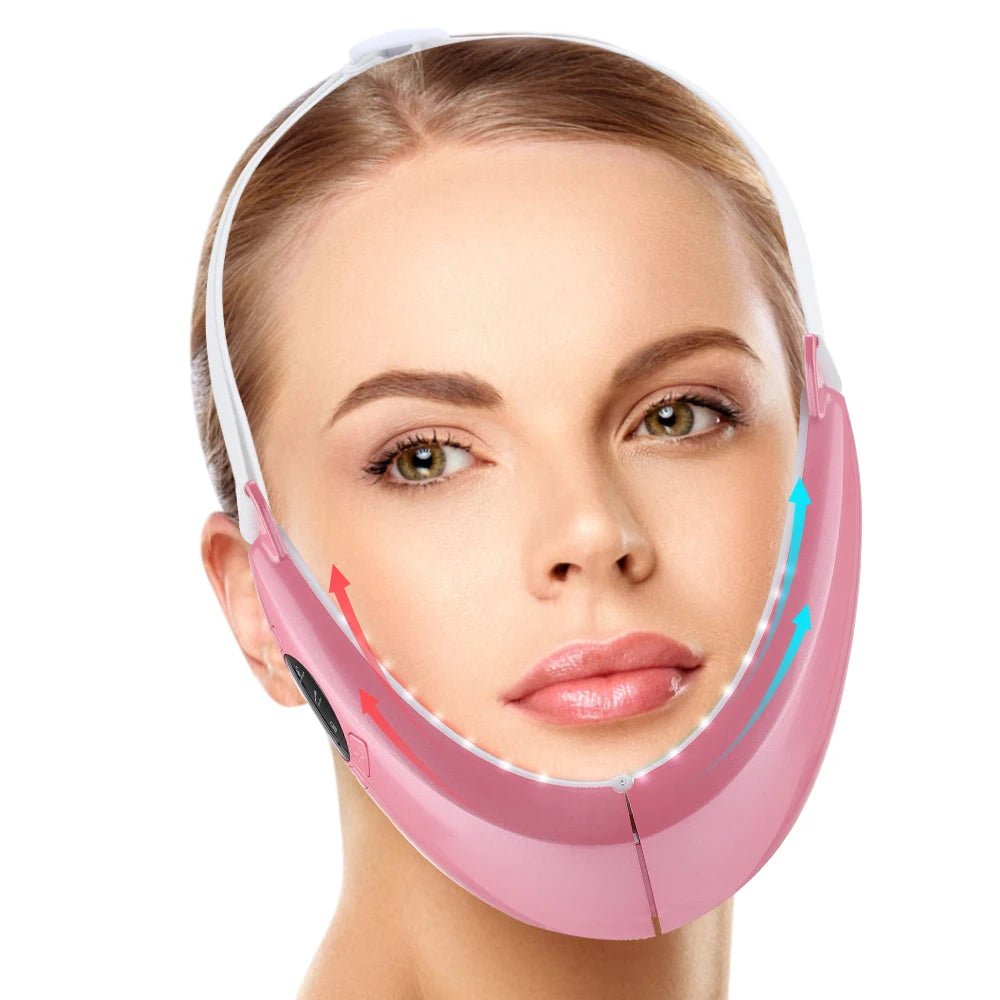 LED Photon Therapy V-Line Face Lifting Massager - 23