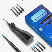 Portable Cordless Water Flosser and Electric Toothbrush Set